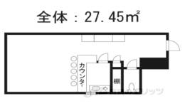 祇園賀園ビル間取り図面