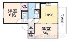 クレール山之上間取り図面