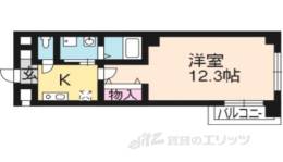 アスティオン深草間取り図面