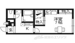 レオパレスヴィレッジ殿城間取り図面