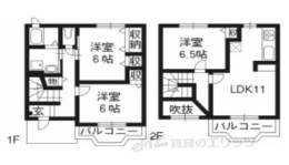 ツーツリー間取り図面