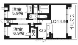 サンモール２間取り図面