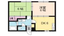 横山ハイツ間取り図面