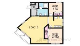 PARK HILLS OYAKE VILLA 3間取り図面