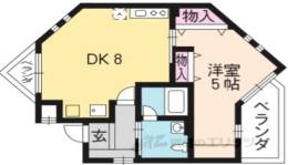 PARK HILLS OYAKE VILLA 3間取り図面