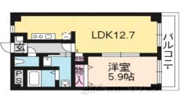 ベルヌーブ森神Ⅵ間取り図面