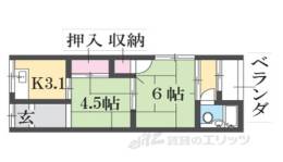 第二山田荘間取り図面