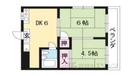 コーポフジ間取り図面