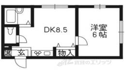 西川ハイツ間取り図面