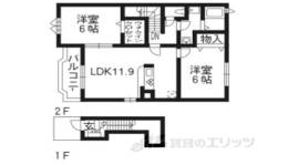 カーサ　セレーノ間取り図面