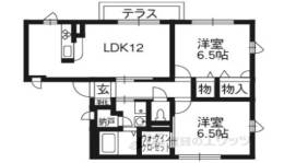 シャーメゾン北野間取り図面