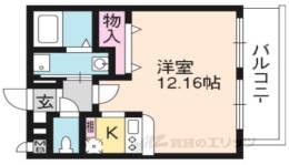 コリーナ宇多野間取り図面