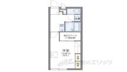 レオパレスＫＩＺＵＧＡＷＡ間取り図面