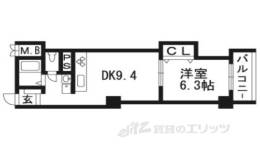 賀陽コーポラス間取り図面