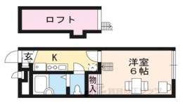 レオパレス鴨川間取り図面