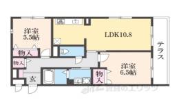 プロプル音羽間取り図面