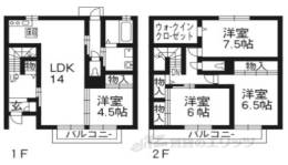 貸家間取り図面