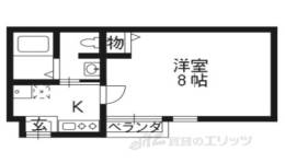 フラッティ七条大橋間取り図面