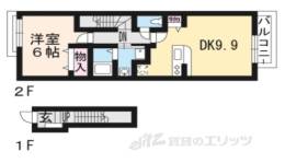 ヒルスセレーノ２間取り図面