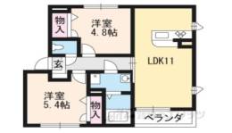 ブリリアン鳴滝間取り図面