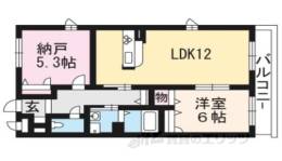 シャーメゾン修学院間取り図面