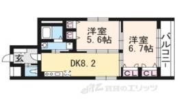 エスポワール麩屋町間取り図面