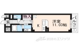 ドミール西大路間取り図面