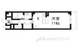 ドミール西大路間取り図面