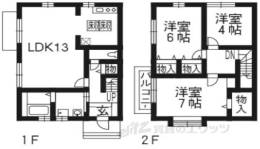 貸家間取り図面