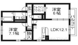 シャンゼトワール藤が尾　Ｃ棟間取り図面