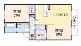 シャンゼトワール藤が尾　Ｃ棟間取り図面
