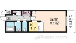 ホワイトハイムＫＡＧＡＭＩＩＳＨＩ間取り図面