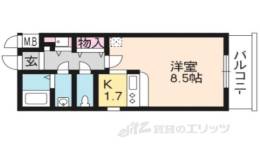 ホワイトハイムＫＡＧＡＭＩＩＳＨＩ間取り図面
