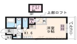 ホワイトハイムＫＡＧＡＭＩＩＳＨＩ間取り図面