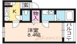 メゾン上七軒間取り図面