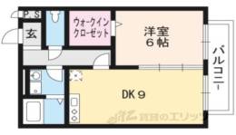 セジュールコウハナＡ棟間取り図面