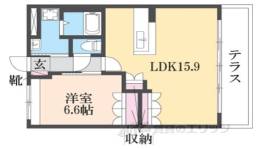 ガーデニングパレス久御山間取り図面