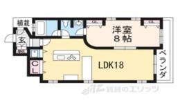 ラサール御所南間取り図面