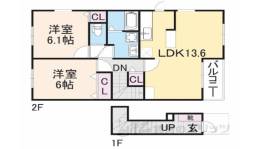 プロヴァンス・ドゥ間取り図面
