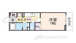 クレイドル・Ｋ間取り図面