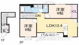 ヴィコロ　フォンド　カーサ間取り図面