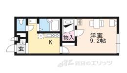 レオパレスラグラシューズ間取り図面