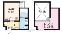 WEST9 MIRROR 1号館間取り図面