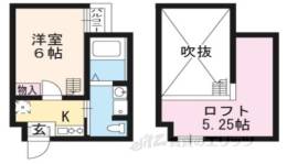WEST9 MIRROR 2号館間取り図面