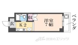 フラットフジタ間取り図面