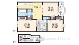エレガンテ　ビビエンタ間取り図面