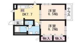 エメ　シャンブル３間取り図面