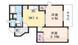 ラ　ペジーブル１間取り図面