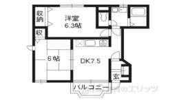 カルフール２間取り図面