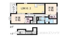 アニメート宝積間取り図面